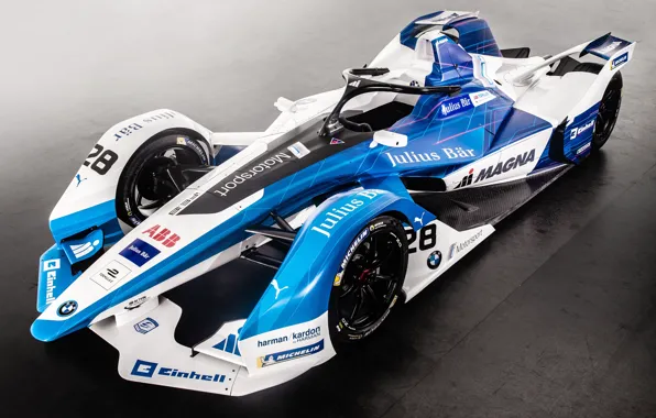 Picture 2018, Formula E, Electric Race Car, BMW iFE.18
