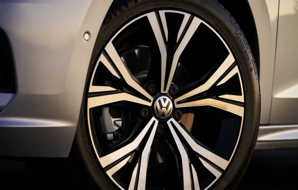 Picture wheel, Volkswagen, sedan, Passat, 2020, 2019, US Version