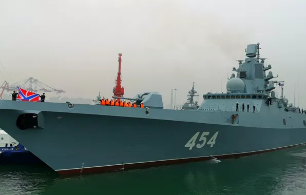 Picture China, frigate, Admiral Gorshkov, visit