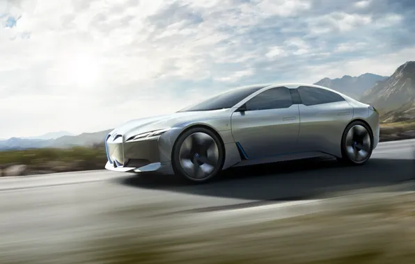 Picture Concept, BMW, The concept, Sedan, German, Electric, 2021, Городской автомобиль будущего, BMW i Vision Dynamics