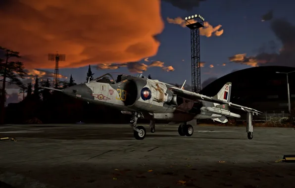 Picture the plane, Britain, War Thunder, Harrier GR.1