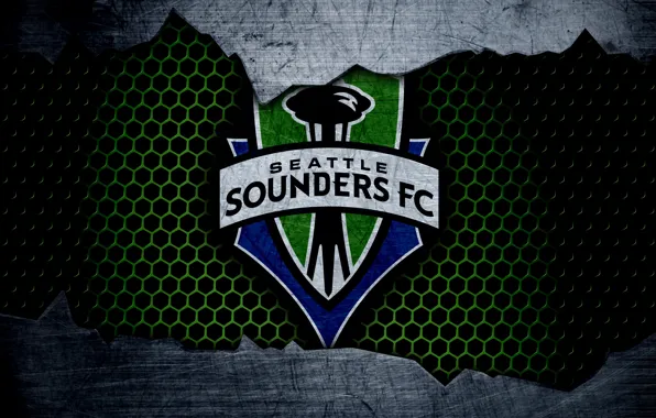 Picture wallpaper, sport, logo, football, Seattle Sounders