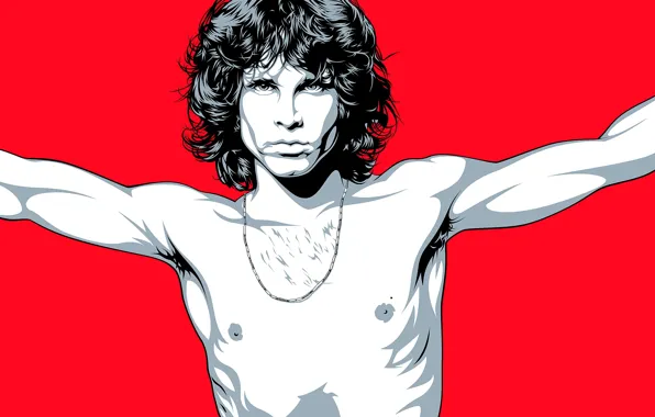 Picture Look, Hair, Guy, USA, Art, Rock, Jim Morrison, The Doors, Jim Morrison, Musician, Singer, Celebrity, …