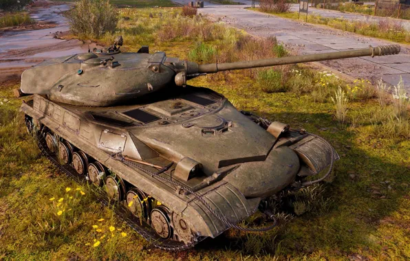 Picture USSR, Experienced tank, Штурмовой танк, Объект 283