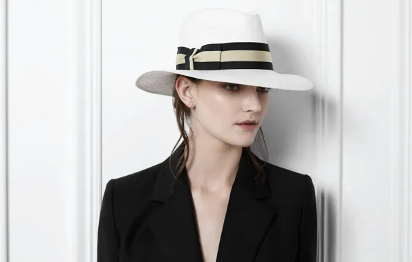 Picture style, model, hat, fashion