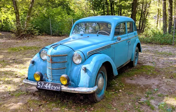 Picture rarity, Muscovite, retro car