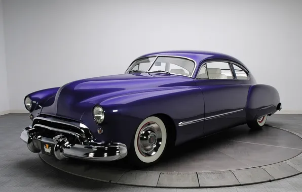 Picture Purple, Coupe, Old, Oldsmobile, Vehicle
