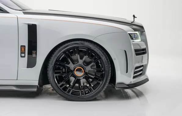 Picture white background, Mansory, Rolls-Royce Ghost, rim, часть кузова, New Ghost