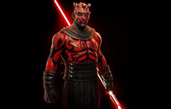 Picture Darth Maul, Star wars, character, Sith, Episode I: The Hidden Menace