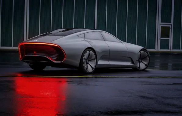 Picture asphalt, light, reflection, Mercedes-Benz, 2015, Intelligent Aerodynamic Automobile, Concept IAA