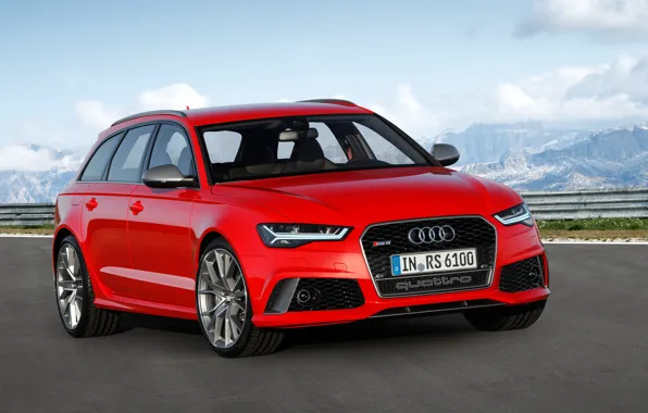 Picture red, metallic, universal, RS6 Auant
