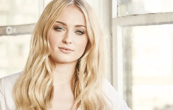 Picture makeup, actress, hairstyle, blonde, beauty, beauty, blonde, actress, makeup, Sophie Turner, hairstyle, Sophie Turner