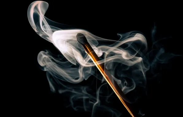 Picture macro, smoke, match