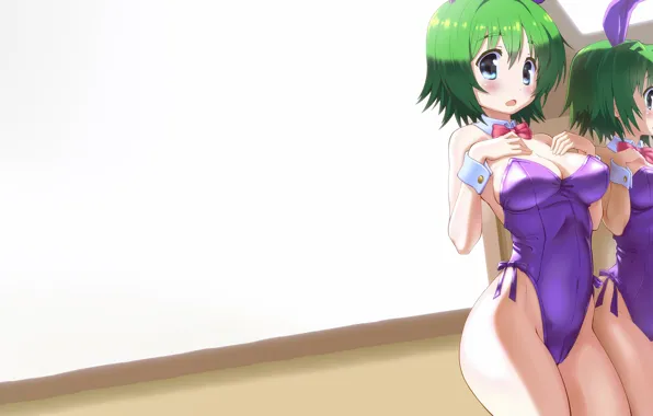 Picture girl, sexy, cleavage, boobs, anime, beautiful, short hair, pretty, erotic, breasts, attractive, handsome, green hair, …