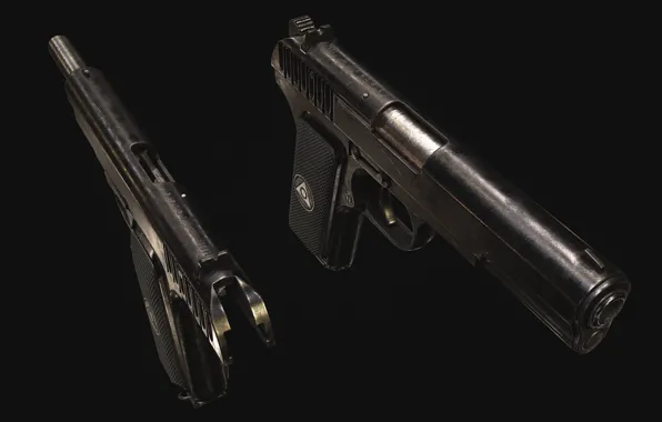 Picture Russia, Self-loading pistol, Tula Tokarev, TT-30