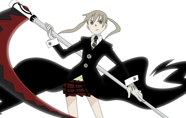 Picture look, girl, braid, Soul eater, Soul Eater