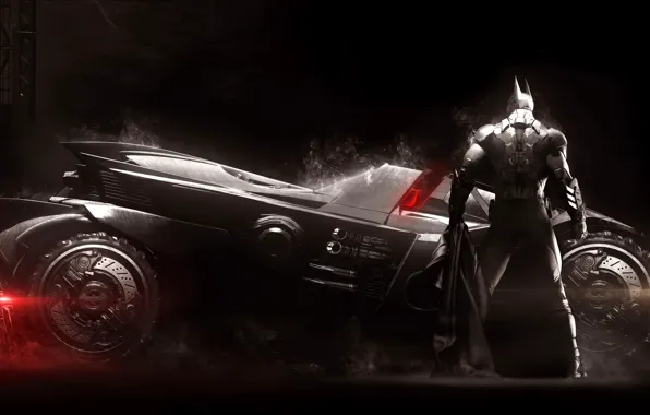 Picture Car, Batman, Game, Cyborg, Cyborg, Batman: Arkham Knight, Haze, Super hero