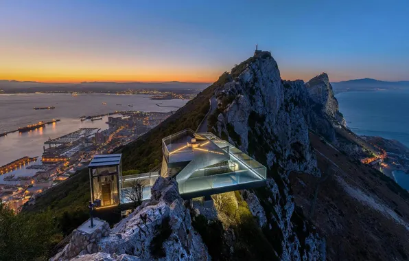 Picture Strait, rock, Gibraltar