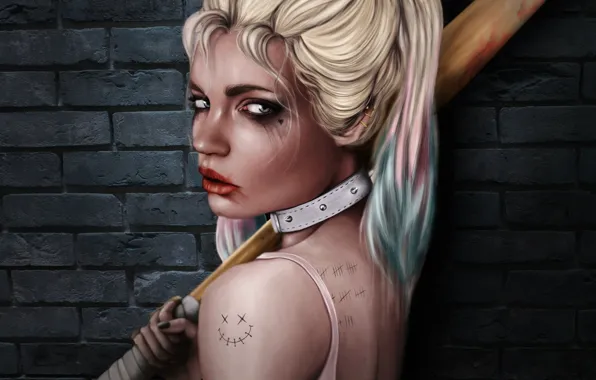 Picture Girl, Figure, Light, Face, Girl, Bit, Art, Beauty, Harley Quinn, Sexy, Character, Harley Quinn, Characters, …