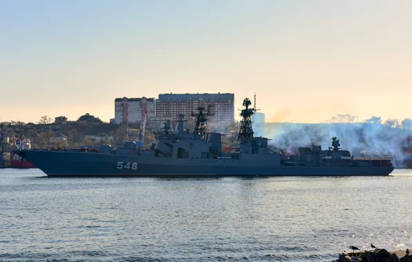 Picture ship, large, anti-submarine, Admiral Panteleyev