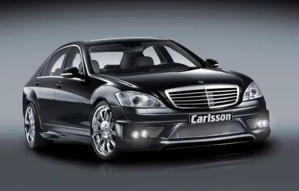 Picture Mercedes-Benz, sedan, S-Class, W221, the fifth generation of its flagship series, Carlsson Noble RS