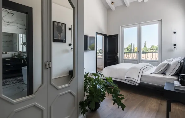 Picture design, style, room, interior, bedroom, Israel, by Oshir Asaban, L.N.O House, сельский район Кфар-Хесс