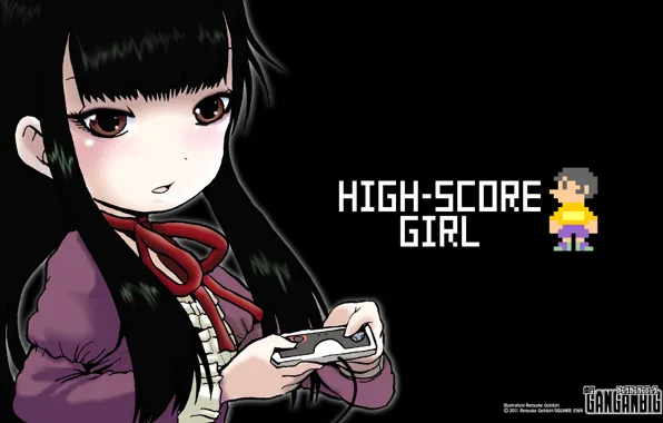Picture girl, gamers, Ōno Akira, High Score Girl