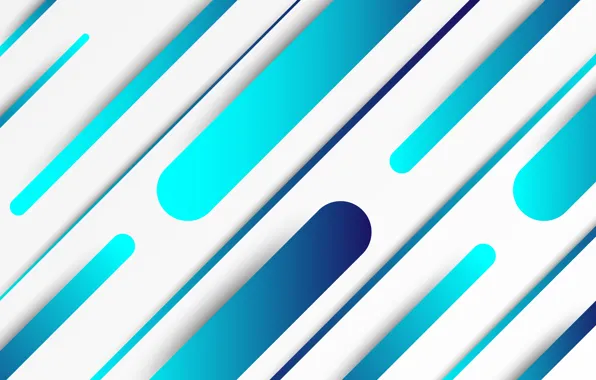 Picture design, abstraction, blue, vector