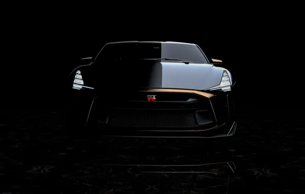 Picture Nissan, front view, 2018, ItalDesign, GT-R50 Concept