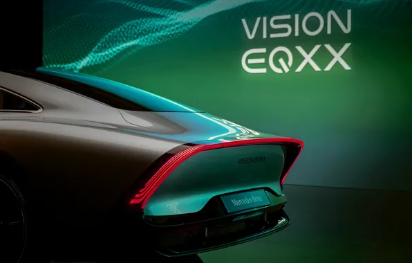 Picture coupe, Mercedes-Benz, 2022, Vision EQXX Concept, задний свес