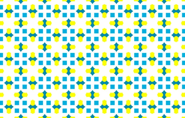 Picture white, yellow, background, blue, pattern, texture, ornament