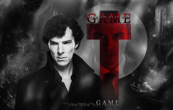 Picture Sherlock Holmes, Benedict Cumberbatch, Benedict Cumberbatch, Sherlock, Jim Moriarty, Sherlock BBC, Sherlock (TV series), by …