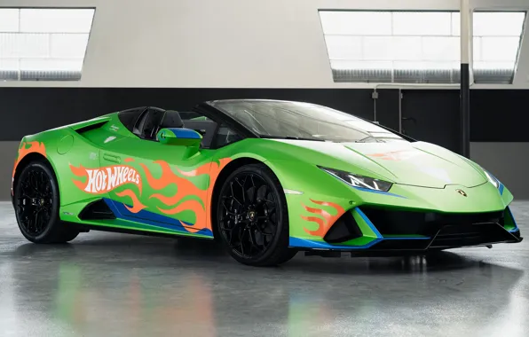 Picture Lamborghini, Huracan, LB724, 2022, Evo Spyder, Hot Wheels Livery