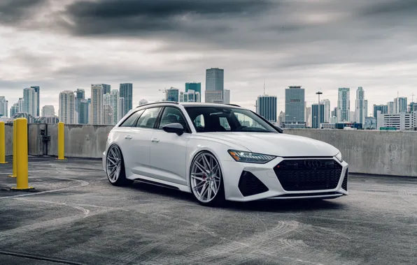 Picture Audi, City, White, RS6