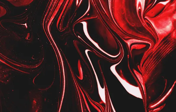 Picture abstraction, abstraction, красная масса, red mass, вязкая жидкость, Anni Roenkae, viscous liquid