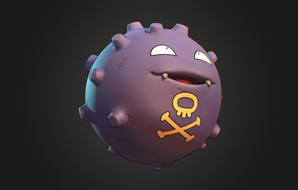 Picture pokemon, pokemon, poisonous, Koffing, Koffing