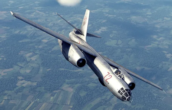 Picture USSR, Il-28, Ilyushin design Bureau, Bomber, ВВС ПНР