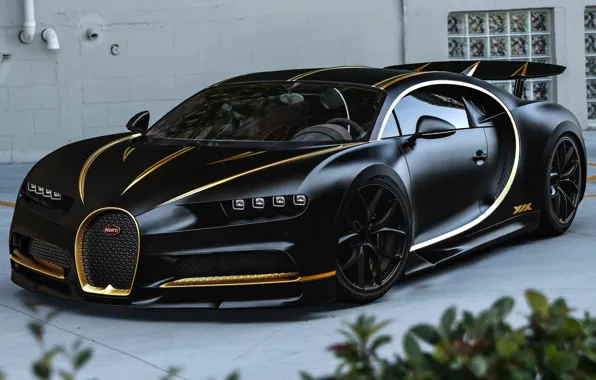 Picture Auto, Black, Machine, Gold, Auto, Black, Supercar, Machine, Supercar, Matt, Gold, Bugatti Chiron, Transport & …