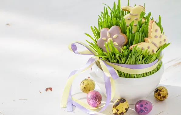 Picture holiday, cookies, Easter, figures, Easter, composition, Eggs, Naumenko Oleksandra