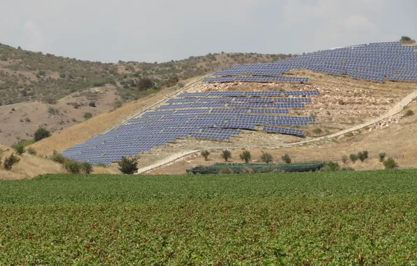 Picture Greece, solar energy, unlucky gnome