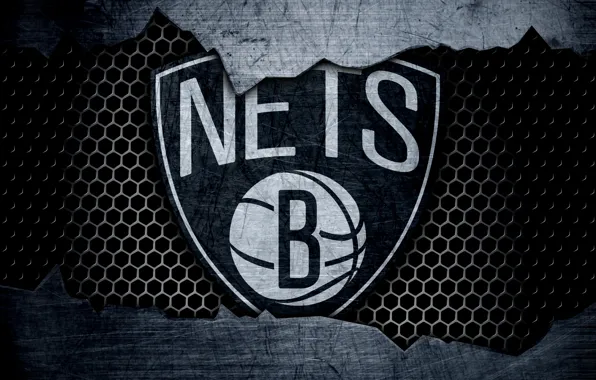 Picture wallpaper, sport, logo, basketball, NBA, Brooklyn Nets