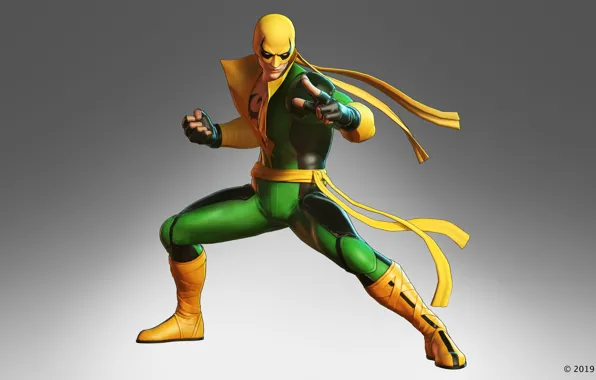 Picture mask, Danny Rand, iron fist, the black order, marvel ultimate alliance 3