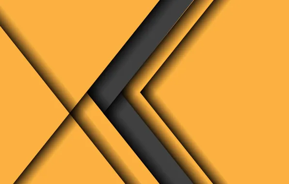 Picture yellow, grey, background, arrow, design, material