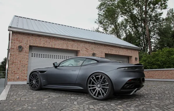 Picture Aston Martin, DBS, Superleggera, Black, Wheelsandmore, Rear, DBS Superleggera