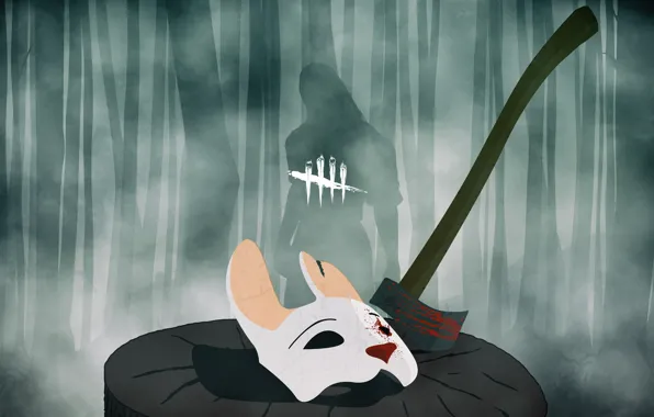 Picture Minimalism, horror, horror, Minimalism, Dead by Daylight, The Huntress