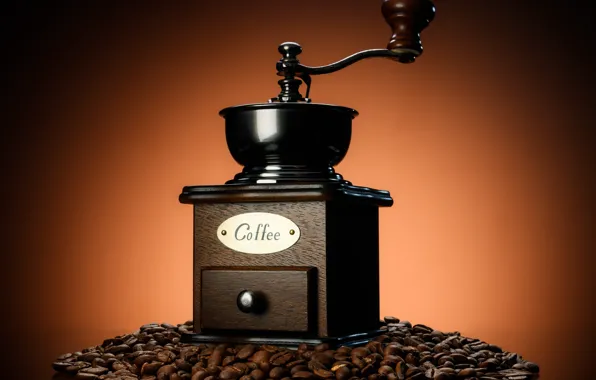 Picture coffee, coffee, coffee grinder, coffee grinder, Anton Rostov