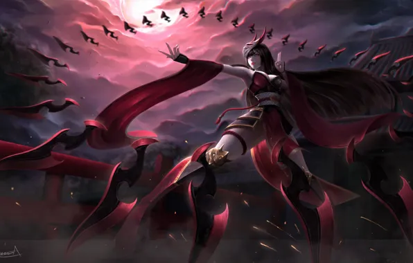 Picture the game, game, character, stand, character, League of Legends, Irelia, Ireliya, LOL, League Of Legends, …