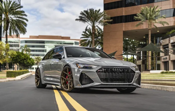 Picture Audi, Gray, Before, RS6, VAG