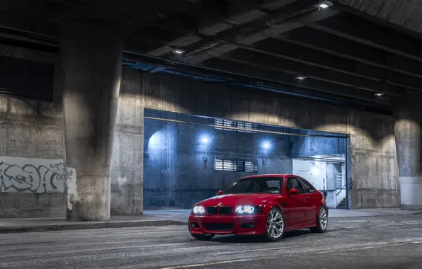 Picture BMW, Light, E46, RED, Angel eyes
