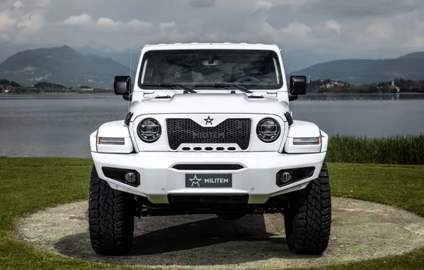 Picture front view, Wrangler, Jeep, Unlimited, 2019, Soldier, Ferōx